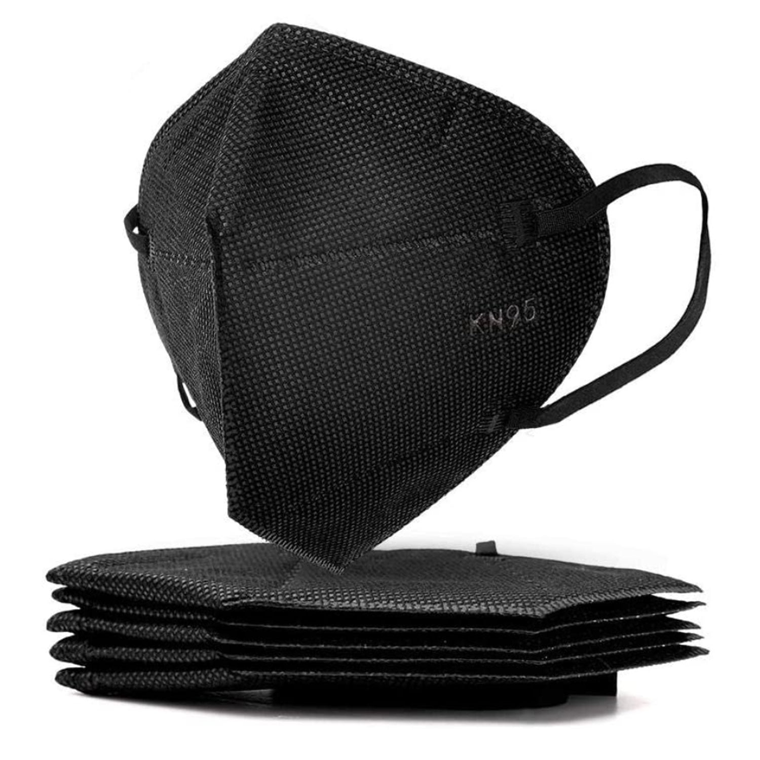 10Pack Black KN95 Protective Disposable Face Masks