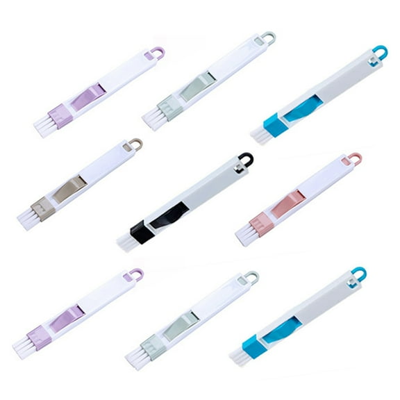 FONDOTIN Bristle Cleaning Brush Easy Storage and Convenient Use 12Pcs