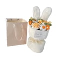 thumbnail image 1 of Ramo de flores de ganchillo completado, ramo tejido a mano, ramo de flores de ganchillo completo para suministros de fiesta, regalo del Día de San naranja, 1 of 8