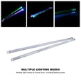 thumbnail image 3 of Glowing Drummer Plastic Drum Stick, Portable Light Up Drum Stick 2PCS Colorful Lighting Wear  Wide Application  For Performance, 3 of 8