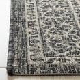 thumbnail image 5 of SAFAVIEH Courtyard Avi Medallion Indoor/Outdoor Area Rug, Light Grey/Black, 9' x 12', 5 of 10