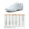 thumbnail image 2 of Gomelly Cheer Shoes for Women White Cheerleading Dance Shoes Youth Girls School Comfort Casual Sneakers White 10 Toddler, 2 of 9