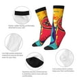 thumbnail image 3 of Bingfone Compression Socks for Women and Men Long Socks for Running Athletic Cycling Nurse- Gaming, 3 of 6
