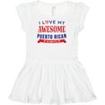 thumbnail image 3 of Inktastic Puerto Rico Love My Puerto Rican Family Girls Baby Dress, 3 of 5