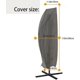 thumbnail image 3 of Cubiertas para sombrillas en voladizo para patio, 9-13 pies, cubierta para sombrilla compensada 210d, impermeable, para exteriores, cubierta para sombrilla de mercado con cremallera, grande,, 3 of 5