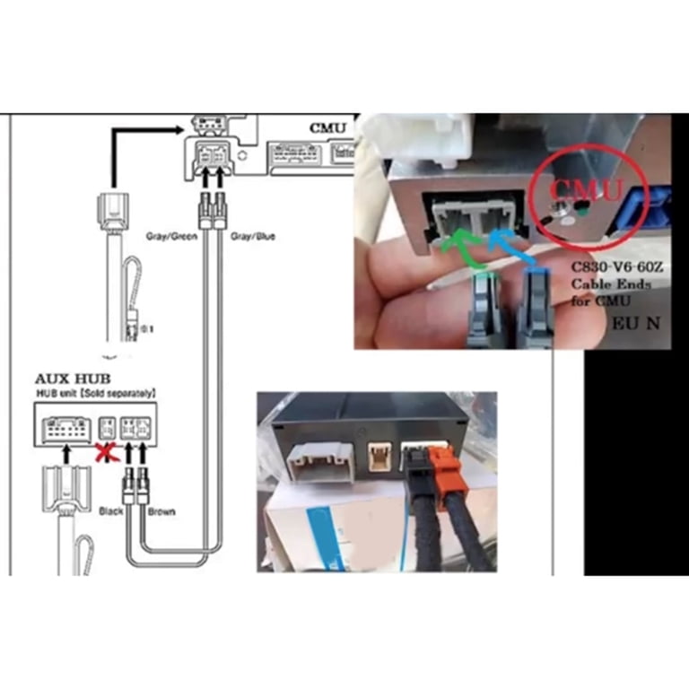 Car Carplay and Android Auto USB Cable TK78-66-9U0C Carplay Cable