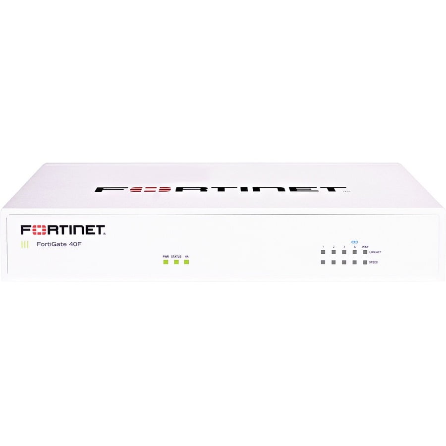 Fortinet FG-40F-BDL-950-36 FORTINET FORTIGATE-40F HARDWARE PLUS 3 YEAR FORTICARE PREMIUM AND FORTIGU