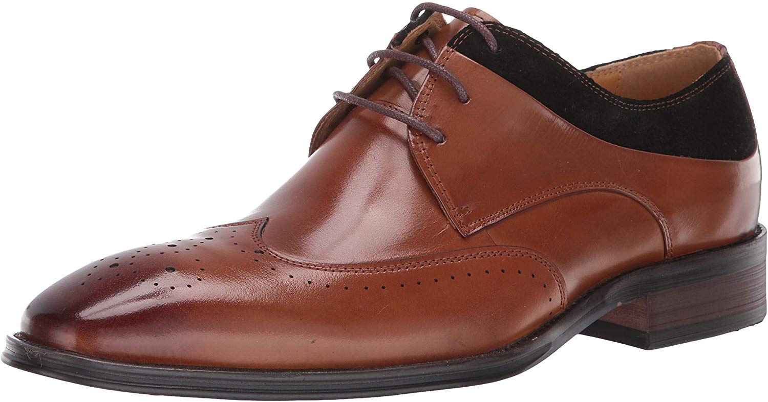 stacy adams wingtip oxford
