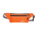 thumbnail image 3 of Running Waist Pack Lightweight Adjustable Waist Pouch for Gym Sports Fitness Orange, 3 of 9