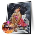 thumbnail image 1 of Cuadros Decorativos Kit de belleza de pintura de diamante con forma especial parcial de bricolaje 5D decoración del hogar (K089) Tmvgtek embutido en tela, 1 of 1