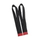 thumbnail image 2 of Paquete de 2 correas de levantamiento para entrenamiento con pesas, soporte de muñeca para ejercicios de fuerza Negro, 2 of 9
