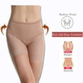 thumbnail image 2 of iOPQO Shapewear For Women Tummy Control Womens Invisible Seamless Bikini Underwear Half Back Coverage Pantiespants For Women Women's Pants, 2 of 9