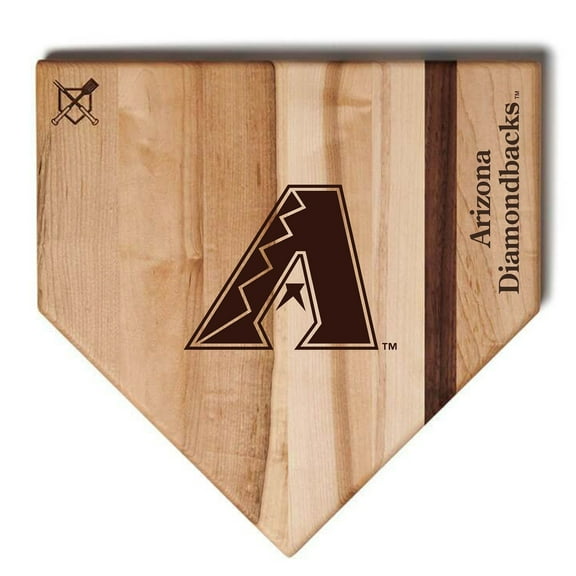 Baseball BBQ Arizona Diamondbacks 17'' x 17'' Home Plate Cutting Board