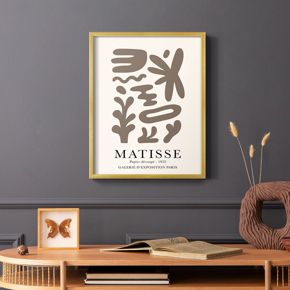Matisse CCXXVII in Solid Wood 11 x 14 Framed Print