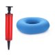 thumbnail image 1 of Cojín Tipo Donut JShteea para Aliviar El Dolor en El Coxis Azul Claro, 1 of 9