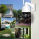 thumbnail image 2 of ANBIUX-cámara IP PTZ inalámbrica con Zoom óptico 30X, 1080P, Audio bidireccional, WIFI, videovigilancia de seguridad para exteriores, visión nocturna de 80M, 2 of 3