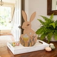 thumbnail image 4 of Decoraciones de Pascua, adornos de Pascua, regalos de Pascua, suministros para fiestas de Pascua, conejos de madera, colgante para decoración del hogar, lindo adorno estilo bosque, adorno colgante de, 4 of 6
