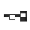 thumbnail image 4 of Wall Mounted 5-shelf Shelf Unit In Black - Elevates Home Decor & Space Complements Scheme, 4 of 4