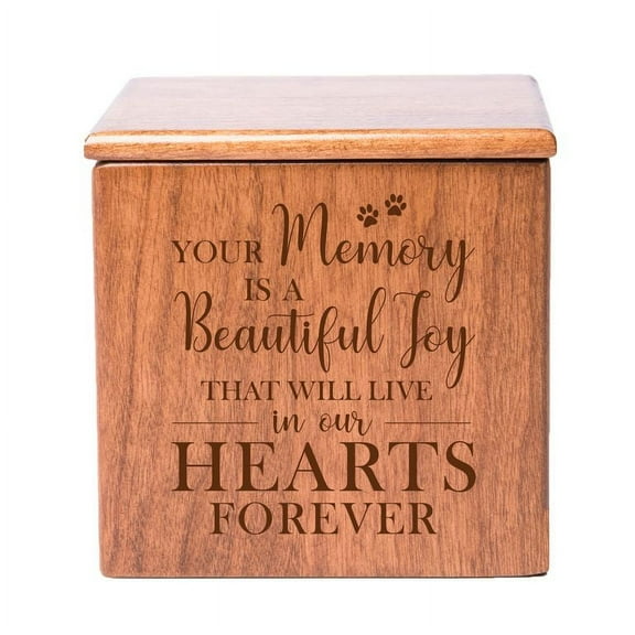 Lifesong Milestone Cherry Keepsake Urn_Your Memory Is A Beautiful Joy
