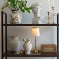 thumbnail image 5 of Home Decor Collection Sterling & Noble Home Ruffle Shaped off-White Ceramic Indoor Tabletop Vase, 5 of 12