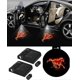 thumbnail image 1 of 2PCS Car Door Lights Logo Projector for Fire Horse Car Door Projector Lights Welcome Courtesy Ghost Shadow Lamp Universal Wireless Car Door Lights Fit, 1 of 4