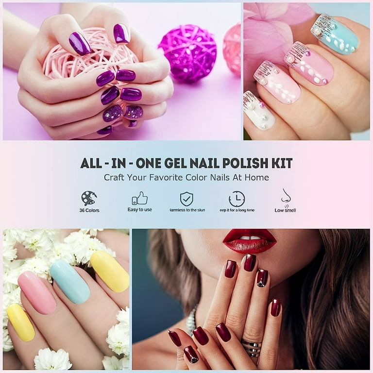 Smalto Gel UV Per Unghie - Design Per Nail Art - Accessori Per - Foto 8