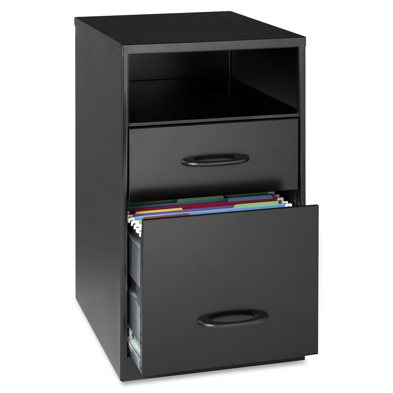 Lorell 18505 2Drawer Mobile File with Shelf, 18Inch Walmart