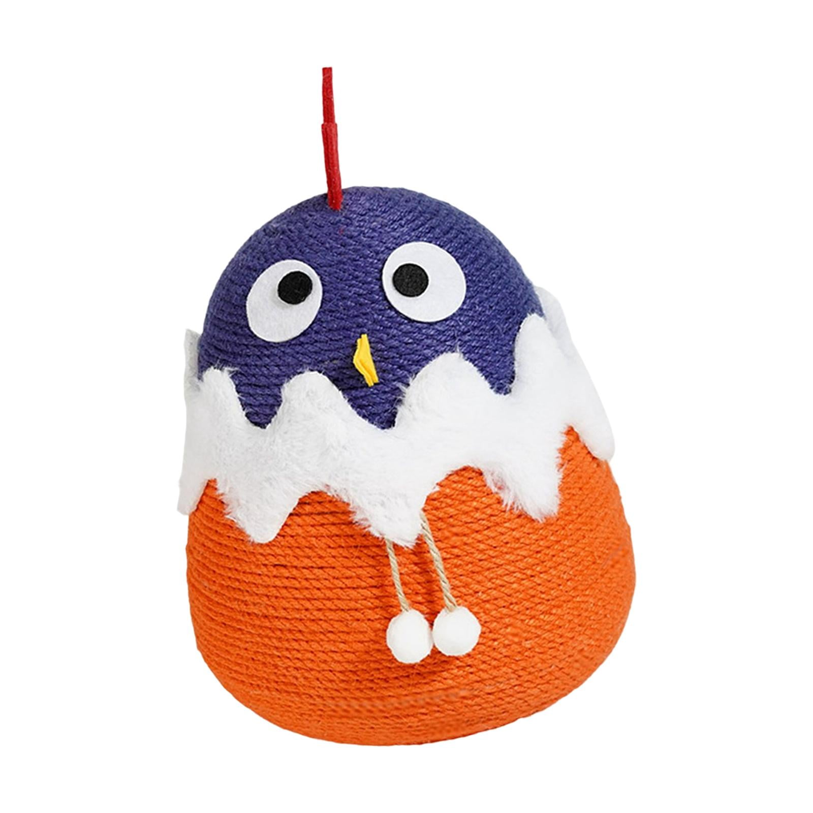 EHJRE Indoor Cats Tumbler Toy Interactive Agility Training Physical Exercise Bite Resistant Kitten Toys Swing Cats Scratching Ball Cat Accessories