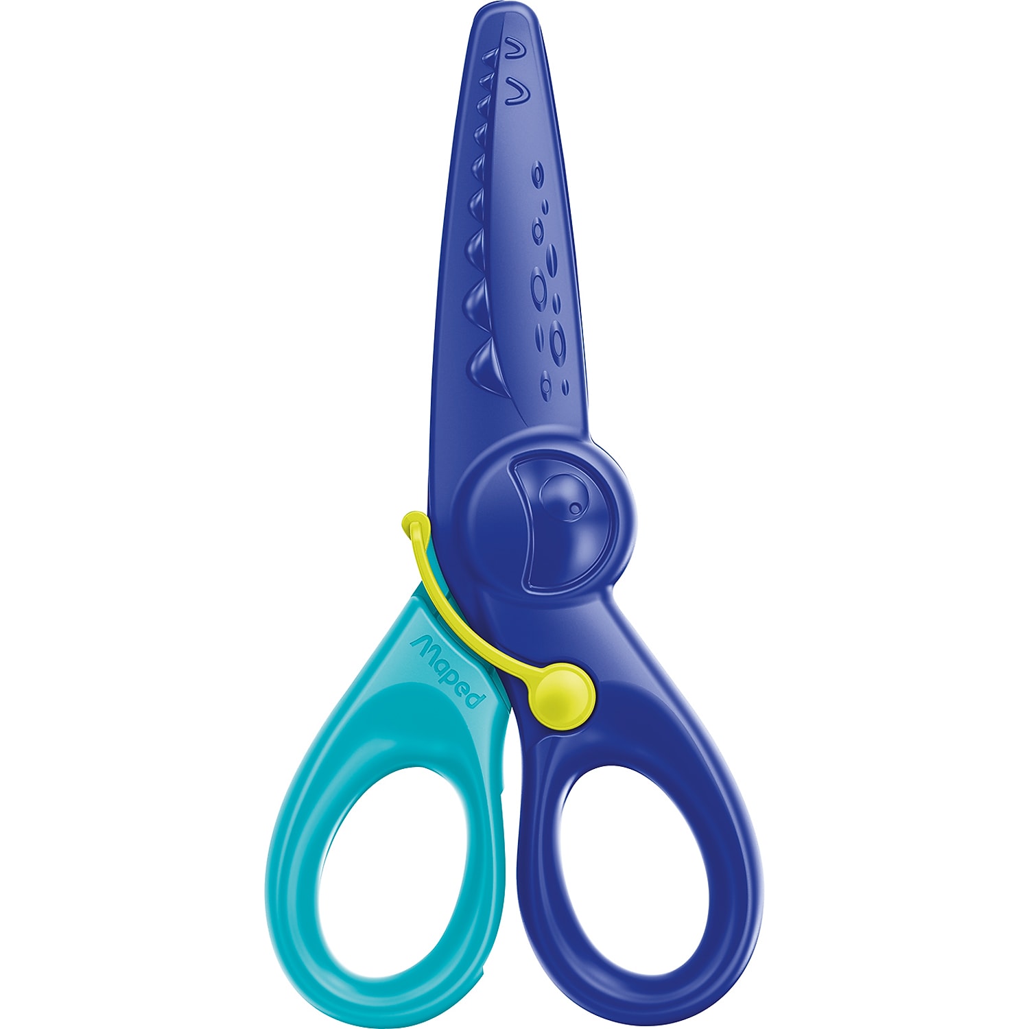 Maped 4.75" Kidicut Spring-Assisted Plastic Safety Scissors Blunt Tip Assorted Colors Pack of 20