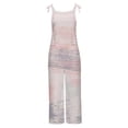 thumbnail image 4 of Birdeem Women Ladies Printed Summer Sleeveless Backless Loose Long Playsuits Rompers Jumpsuit, 4 of 6