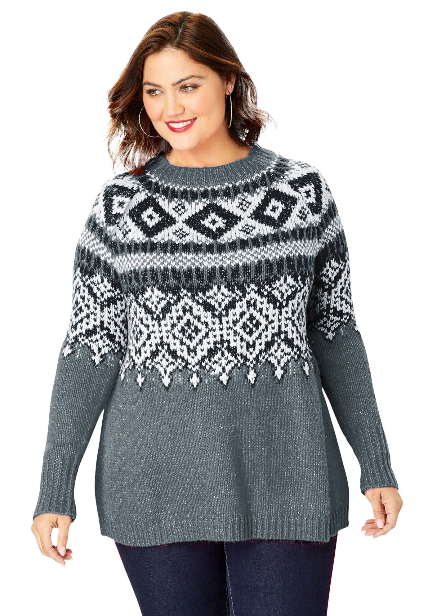 halloween fair isle sweater