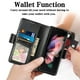 thumbnail image 4 of Funda para Samsung Galaxy Z Fold 4, tipo libro, de piel sintética, con función atril, soporte para S Pen, bloqueo RFID, tarjetero y absorción de impactos., 4 of 5