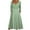Green, variant on IROINNID Maxi Dress for Women Strapless V-Neck Shift Dress Loose Strap V-neck Button Hem Dress ,White