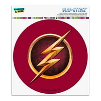 The Flash TV Series Logo Automotive Car Window Locker Circle Bumper Sticker