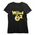 thumbnail image 3 of Wizard Of Oz Dorothy Vintage Logo Women's Black Crew Neck Short Sleeve Crop Tee-XXL, 3 of 5
