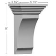 thumbnail image 2 of 5 1/2"W x 4 1/2"D x 9"H Adonis Corbel, 2 of 5