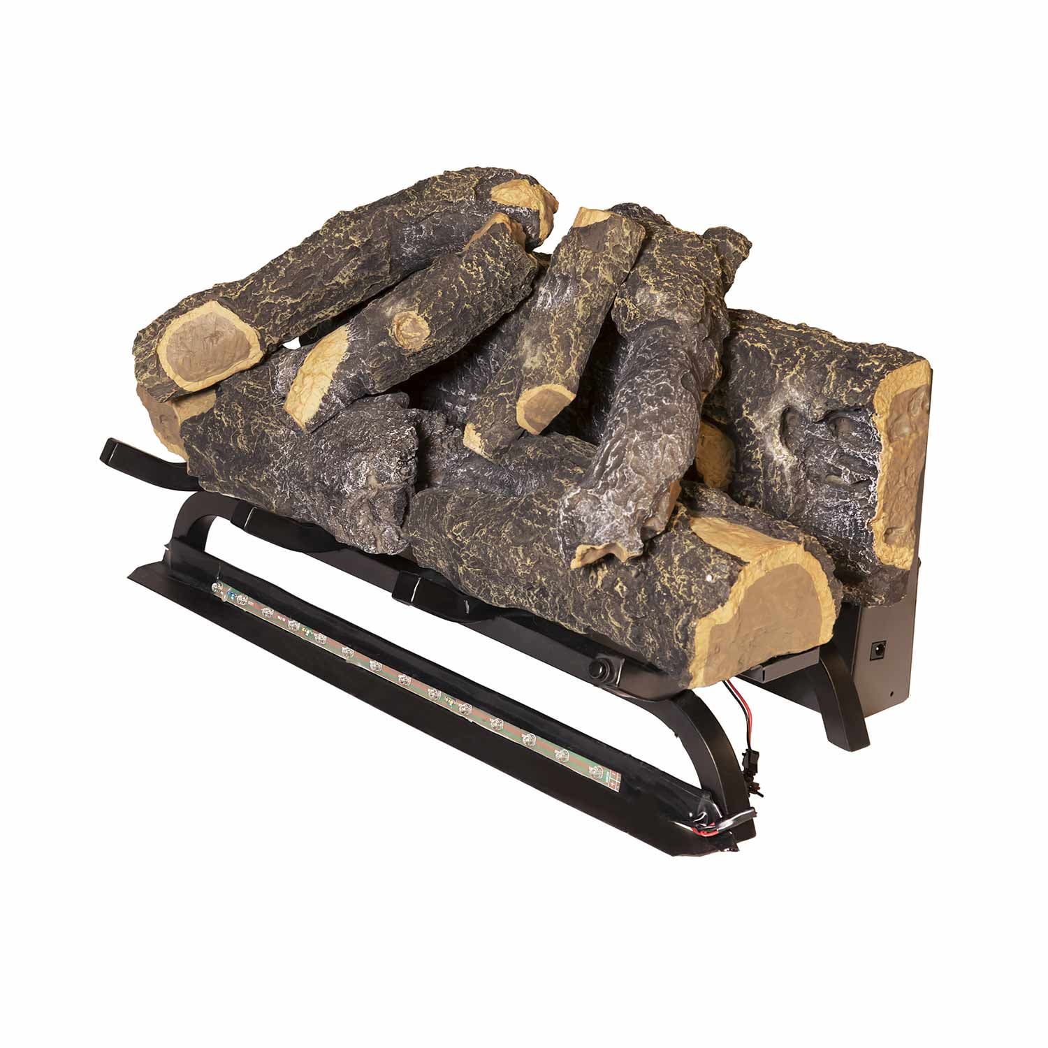 deluxe blackjack oak glowing gas log set deluxe blackjack oak glowing gas log set