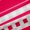 Hot Pink, variant on Homewish Geometric Plaid Stripes Black Out Curtains for Female Men Adults,Abstract American Flag Curtains Pack of 2 (42x63 Each),Minimalist Mid Century Bedroom Curtains,Super Cozy Room Decor