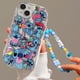 thumbnail image 4 of Funda de dibujos animados de punto bonito para iPhone 15 14 13 12 Pro Max 11 12 Pro 15 Plus 7 8 6s 6 Plus XS Max X XR SE funda de teléfono de Tpu suave, 4 of 5