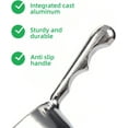 thumbnail image 5 of Heavy-Duty Cast Aluminum Kitchen Scoop - Rust-Proof, Ergonomic S-Handle Ice Cube Endurance Scoopfor Ice, Candy, Popcorn, Coffee Beans, Flour & Pet Food - Commercial-Grade Durable Design (M（12oz）), 5 of 8