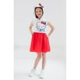 thumbnail image 2 of Hello Kitty Little Girls Mesh Cosplay Tulle Dress Little Kid to Big Kid, 2 of 5