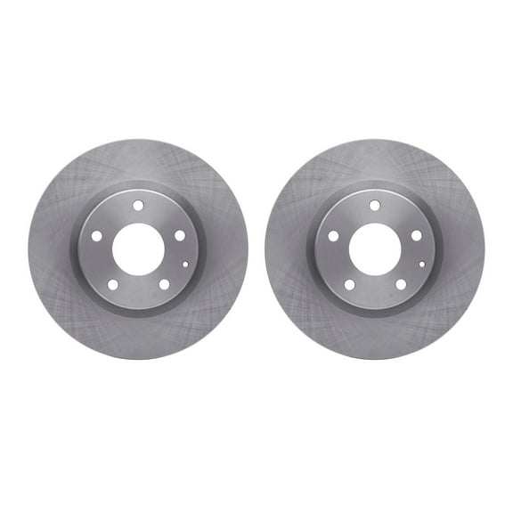 Dynamic Friction Company Front Brake Rotors 6002-80052