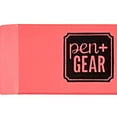 Pen + Gear Pink Erasers, 2 Count