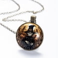 thumbnail image 2 of Halloween Scarecrow Necklace Personalized Custom Photo Round Pendant Adjustable Stainless Steel Necklaces with Gift Box for Men Women Mothers Valentine's Jewelry Gift, 2 of 6
