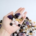 thumbnail image 2 of Sisamn Tumbled Polished Crystal Stone Decorative Pebbles Bulk 0.9lb - Natural Gemstones for Home Decor, Fish Turtle Tank, Vase Filler, Plants Decor, Jewelry Making, Reiki Healing, 2 of 7