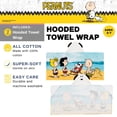 thumbnail image 3 of Toalla con capucha Franco Peanuts Snoopy Kids 60 x 120 cm, 3 of 7