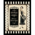 thumbnail image 2 of Kimberly Poloson 36x44 Gallery Wrapped Canvas Wall Art Titled - Paris Dress Boutique, 2 of 4