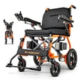 thumbnail image 1 of Silla de ruedas eléctrica SuperHandy GoRide 2: ligera (19 kg), plegable, con dos motores sin escobillas, giro cero, freno electromagnético y diseño portátil para mayor movilidad (capacidad de 136 kg)., 1 of 5