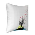 thumbnail image 2 of ZICANCN Fisherman Under Tree Decorative Throw Pillow Covers, Bed Couch Sofa Decorative Knit Pillow Covers for Living Room Farmhouse, 26"x26", 2 of 8