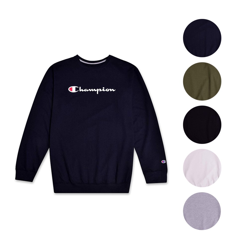 champion men's french terry sweatshirt